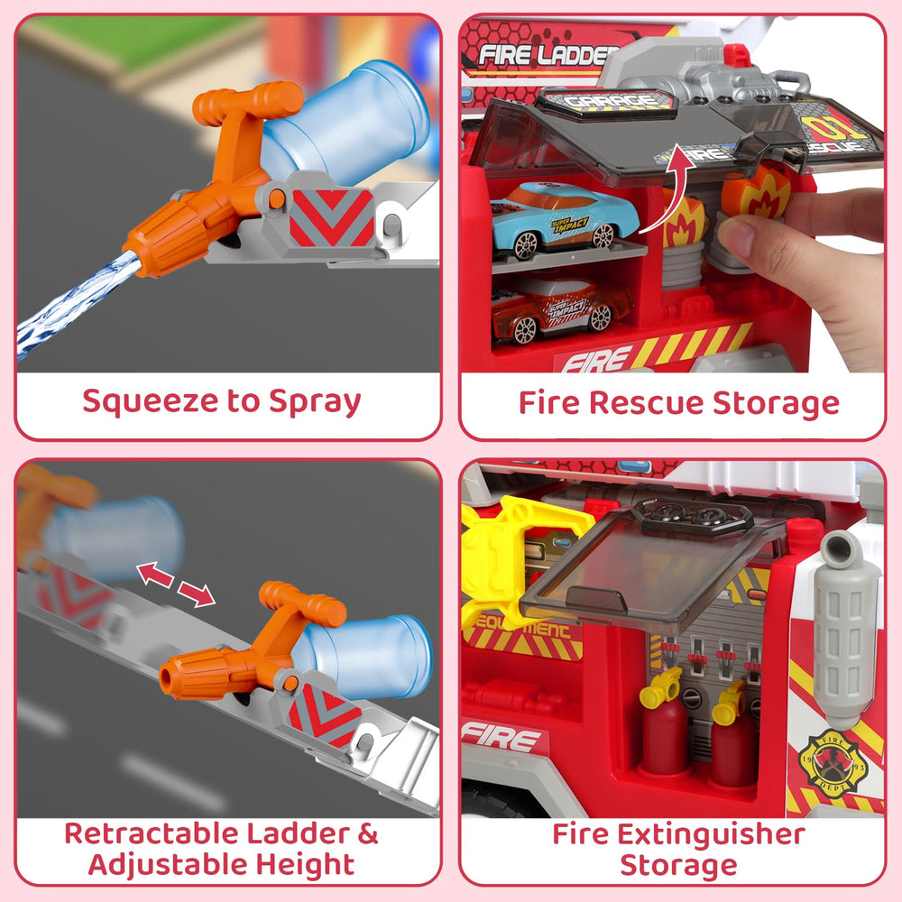Vunrahsg realistic lights and siren for authentic pretend rescues