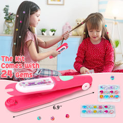 Vunrahsg Hair Gem Stamper Kit includes diverse gem designs to mix looks