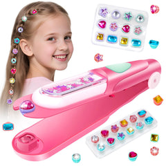 Vunrahsg Hair Gem Stamper Kit with shimmering gems for party-ready styles