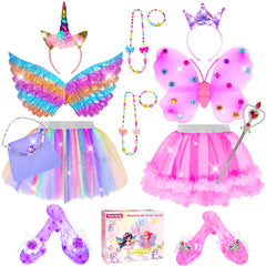 Vunrahsg princess dress up tutu skirt for imaginative play and festive dress-up moments.