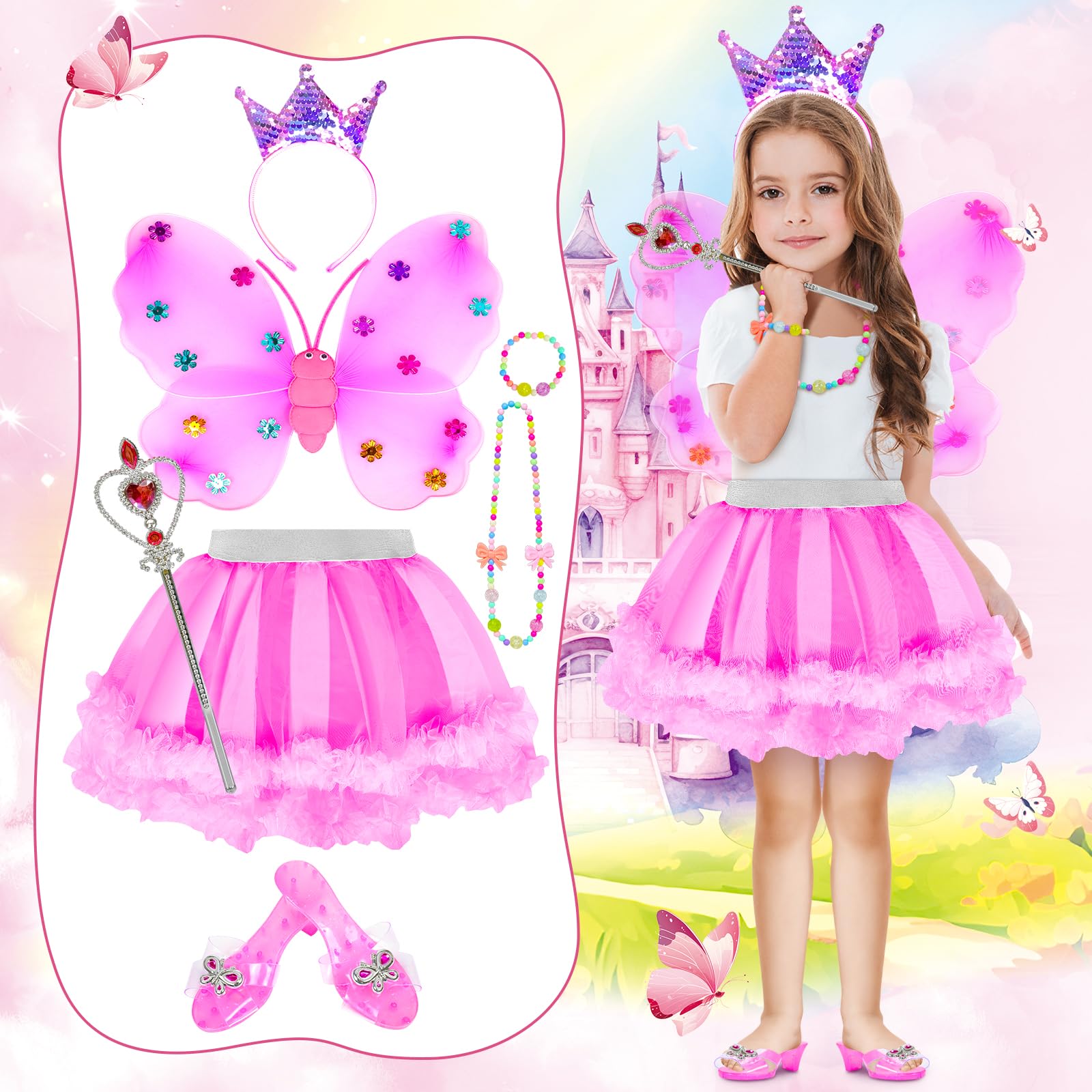 Vunrahsg unicorn headband crowns make-believe adventures sparkle and inspire creativity.