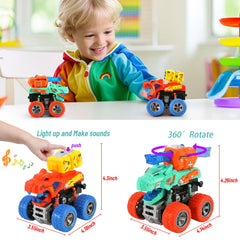 VUSUMOK 360-degree stunts photo highlighting spinning capabilities during play