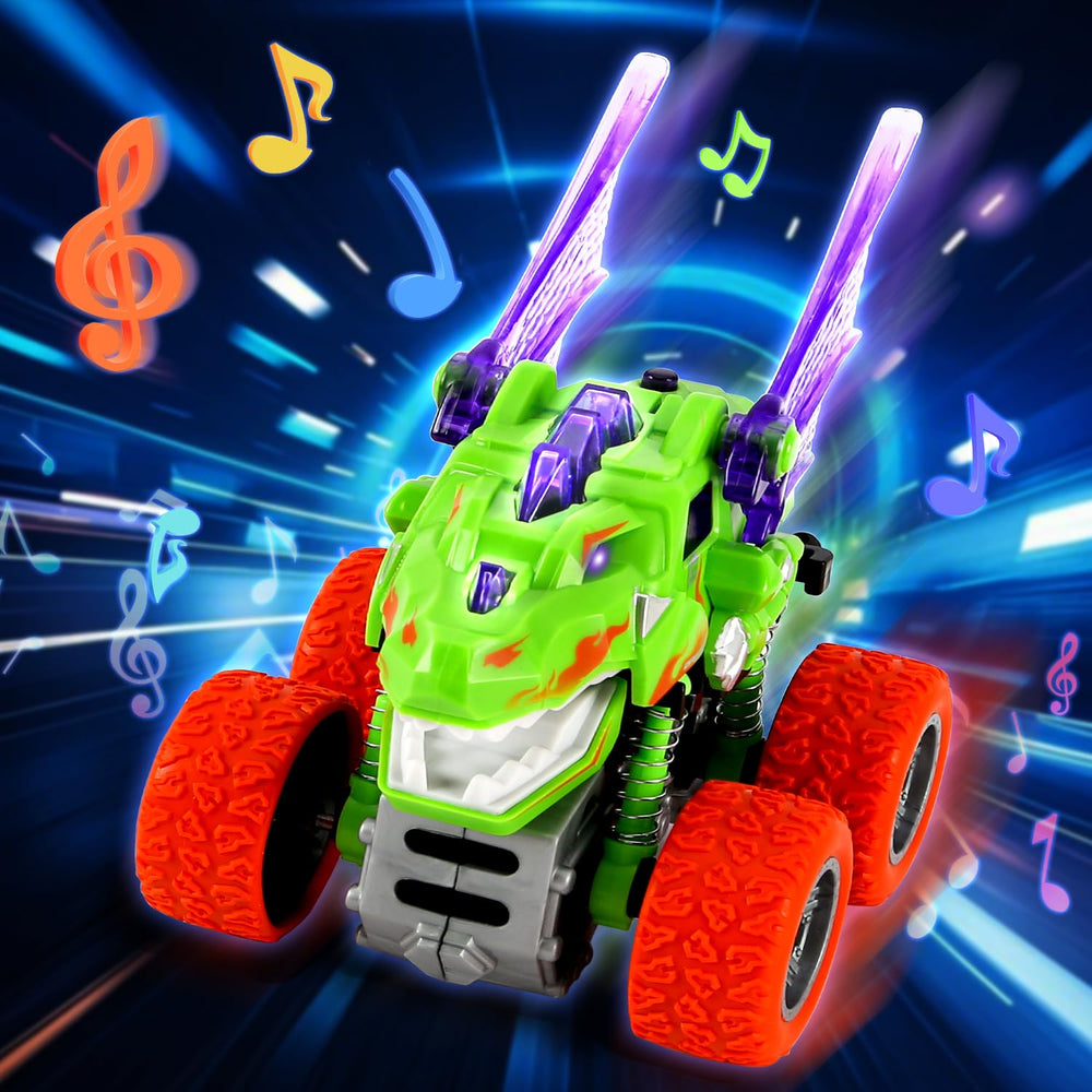 VUSUMOK monster-truck-eagle-car: wings move for interactive pretend flight.