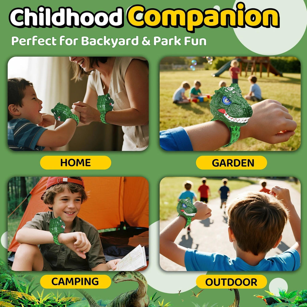 Vvinca two-kid play scenario using walkie talkies outdoors.