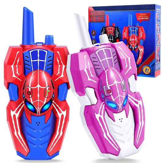 Vvinca Spider Walkie Talkie front view highlighting kid-friendly design