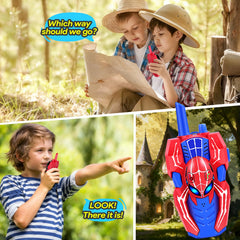 Batteries not included for Vvinca Spider Walkie Talkies, 3 AAA required