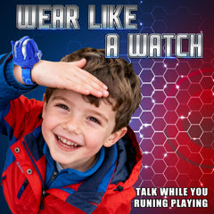 Vvinca Transform walkie talkies with press-to-talk button for quick communication