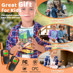 Vvinca long-range walkie-talkies offering 3 km for outdoor adventures.
