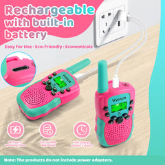Vvinca walkie talkies long-range up to 3000m for wide-area play
