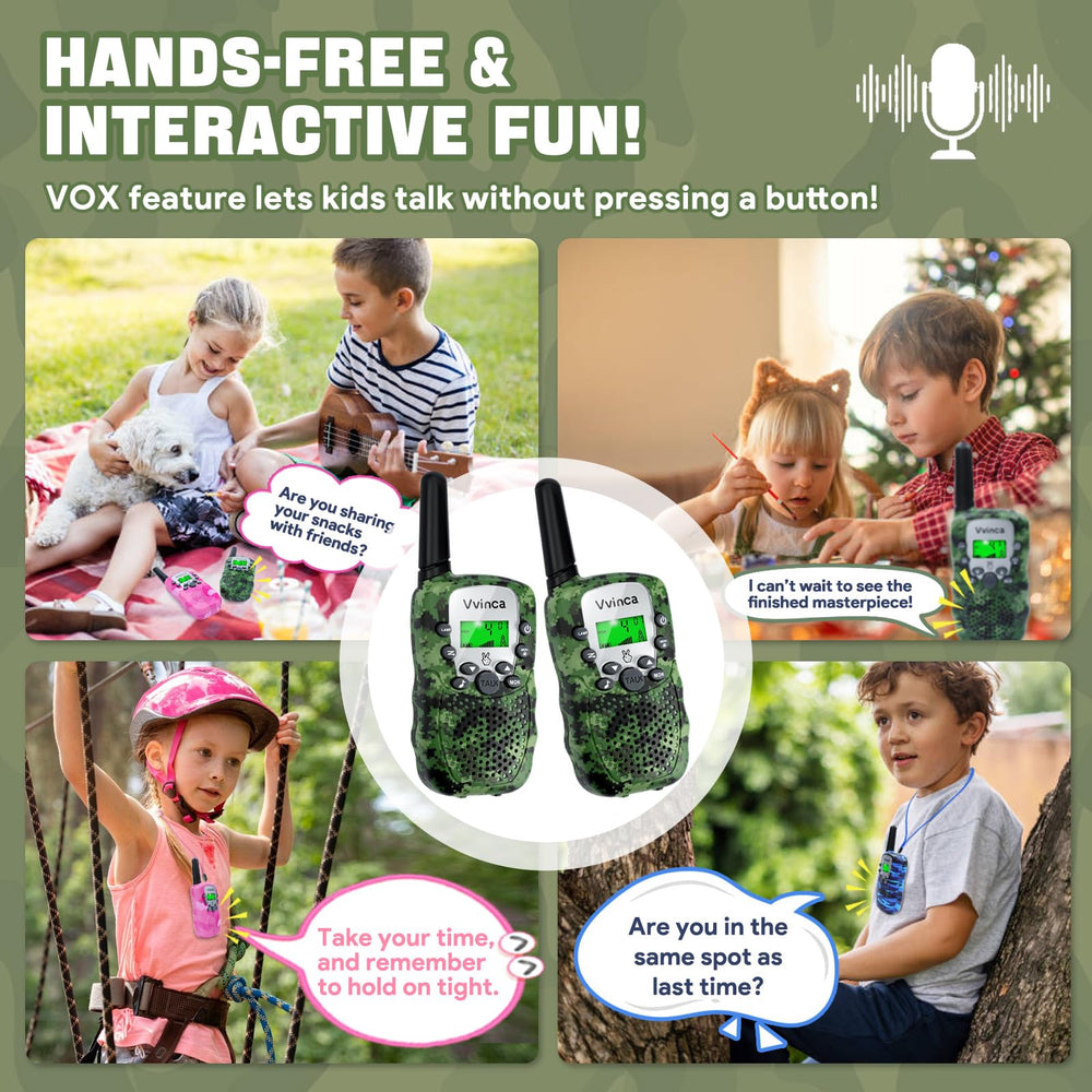 Vvinca walkie talkies demonstrate up to 3 km range for adventures