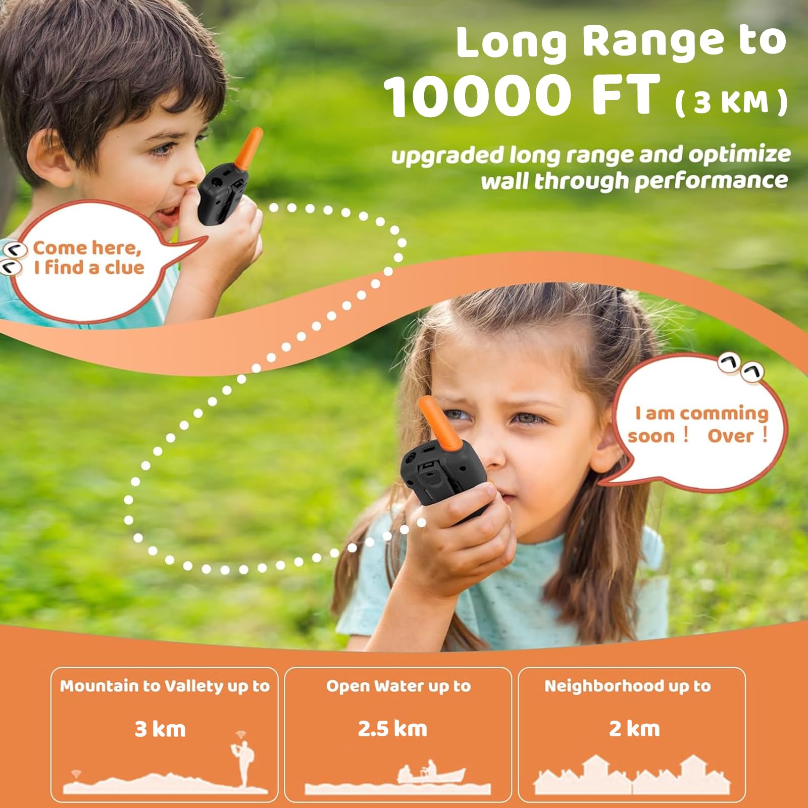 Vvinca VOX hands-free function supports active play and quick chats.