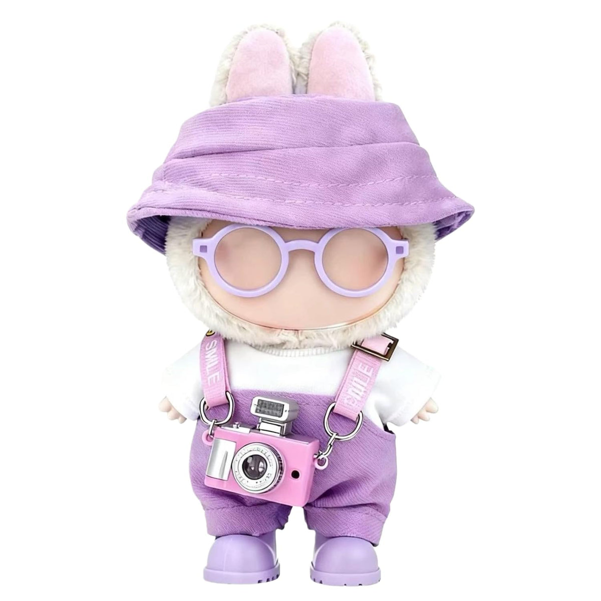 VVQUI 17cm clothes set hat highlights versatile dress-up for daily play