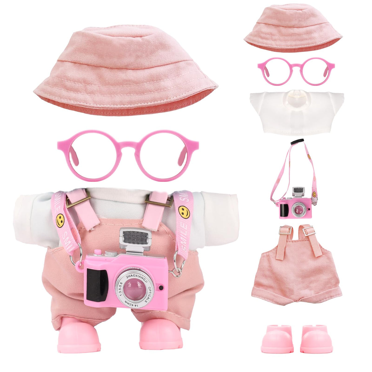 VVQUI 17cm doll hat for stylish dress-up and imaginative play.