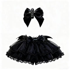 VVQUI 17cm doll outfit closeup lace detailing enhances premium styling.