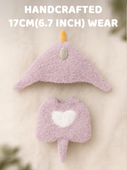 VVQUI dino-theme doll jumpsuit adds cute style while keeping doll comfy.