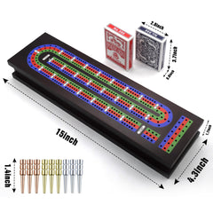 VVSBPL card storage with magnetic lock keeps two decks secure during travel