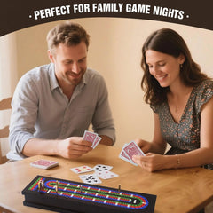 VVSBPL family-friendly cribbage setup for casual evenings and strategic play