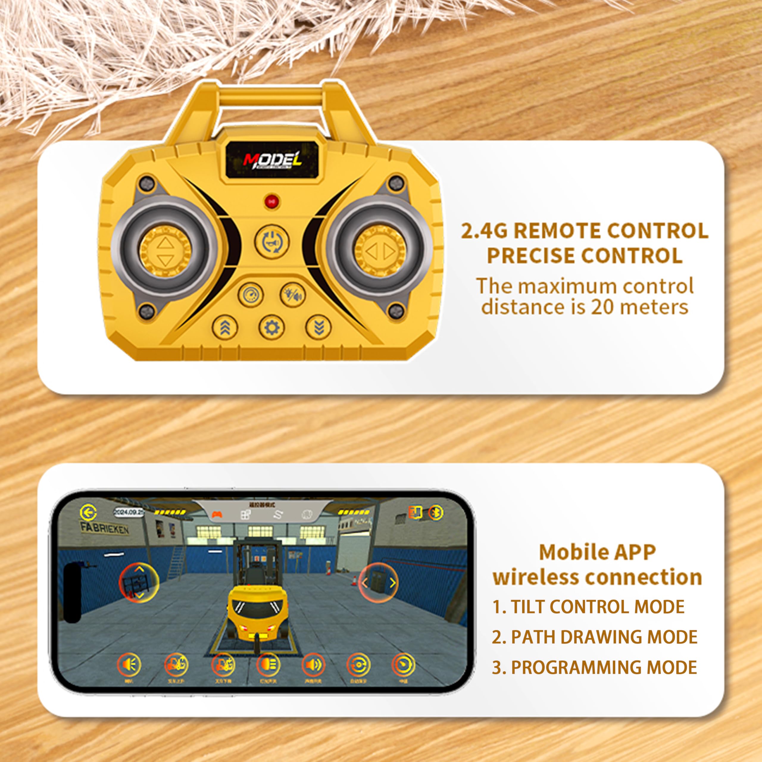 VWAHNANA app control enables precise remote operation on a smartphone