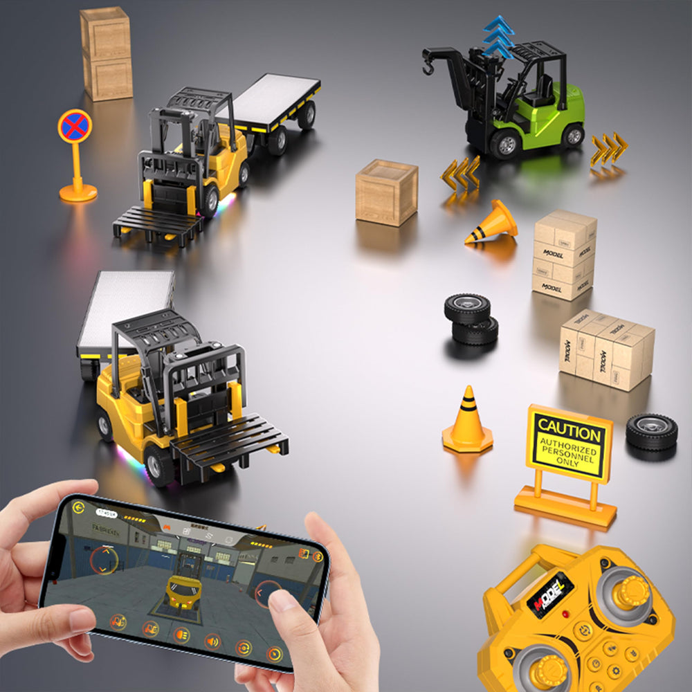 VWAHNANA USB-C fast charging keeps the mini forklift ready