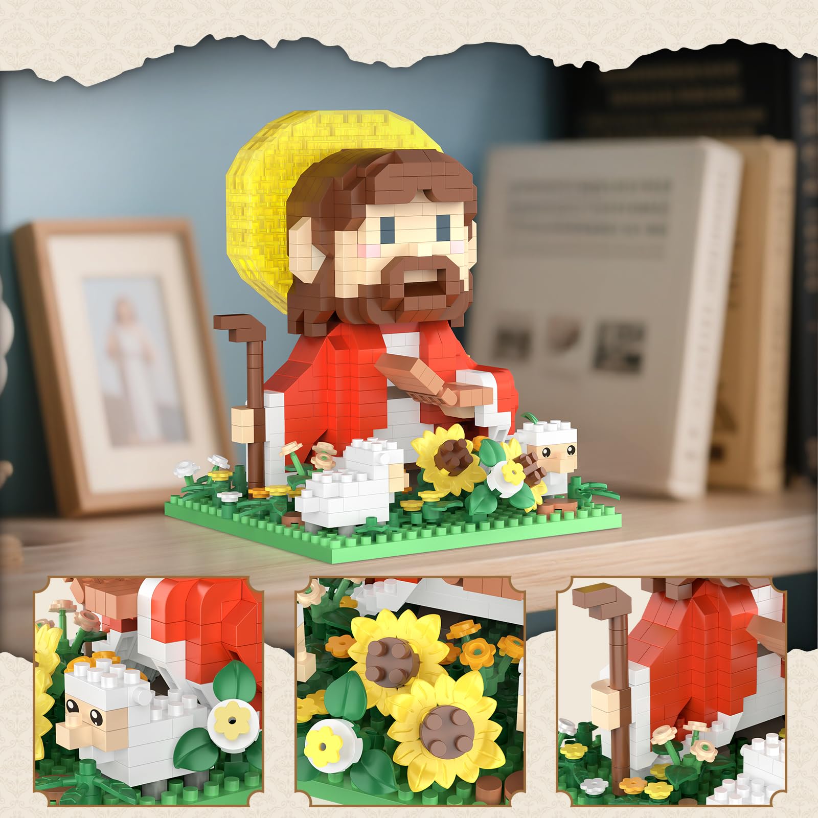 Vziimo 689-piece set promotes creative building time and mindful play