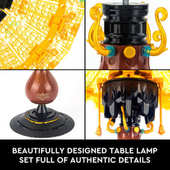 Vziimo building-block lamp assembly guides creative expression.