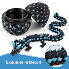 Waaaandefu UV-reactive dragon PLA finish creates a vivid glow under blacklight for ambience.