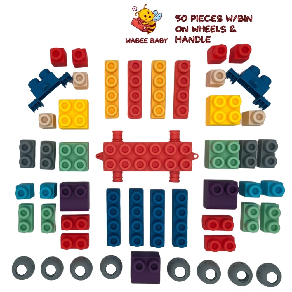 WaBee Baby 50-piece block set expands creative possibilities