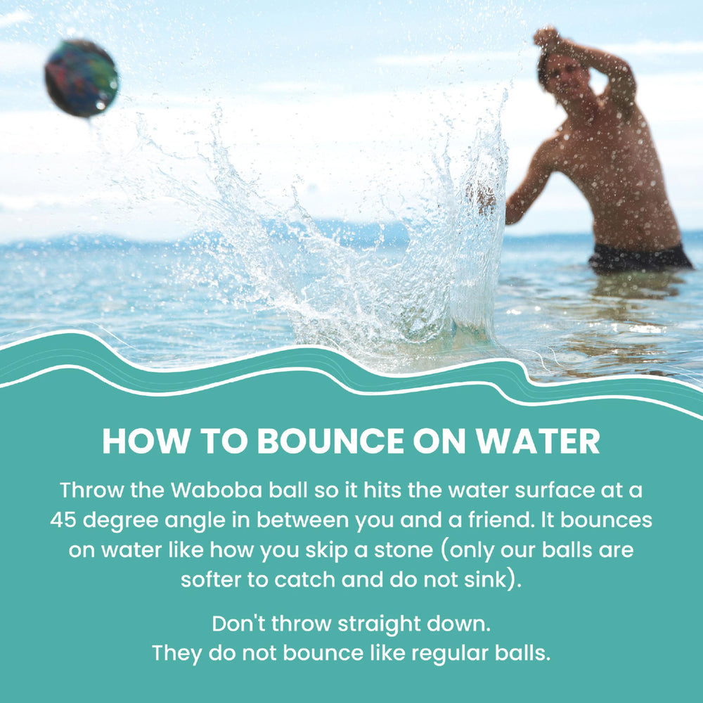 Waboba Original lightweight, durable ball adds family-friendly water play