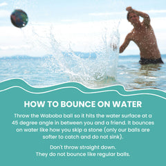 Waboba Original lightweight, durable ball adds family-friendly water play