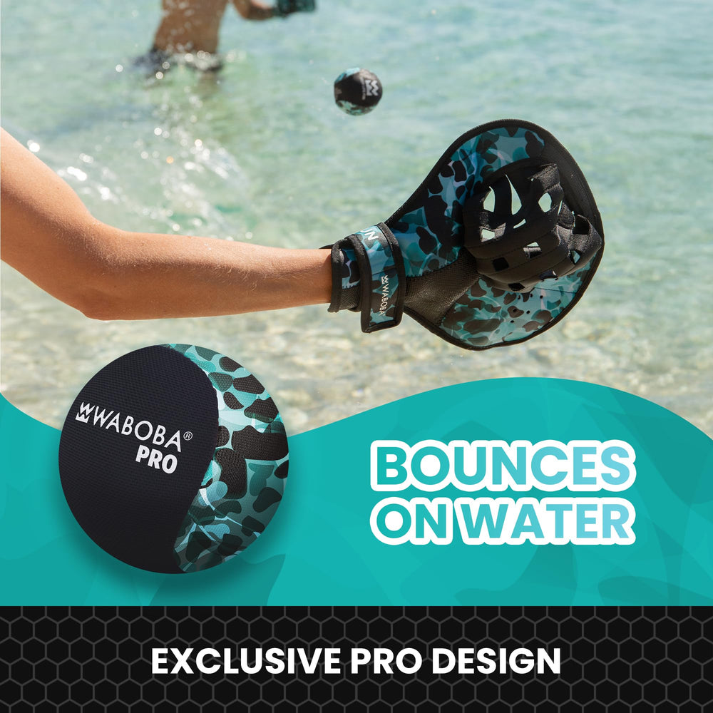 Waboba summer beach pool fun set for outdoor water games.