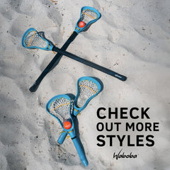 Waboba Water Lacrosse in a summer lake scene for family fun