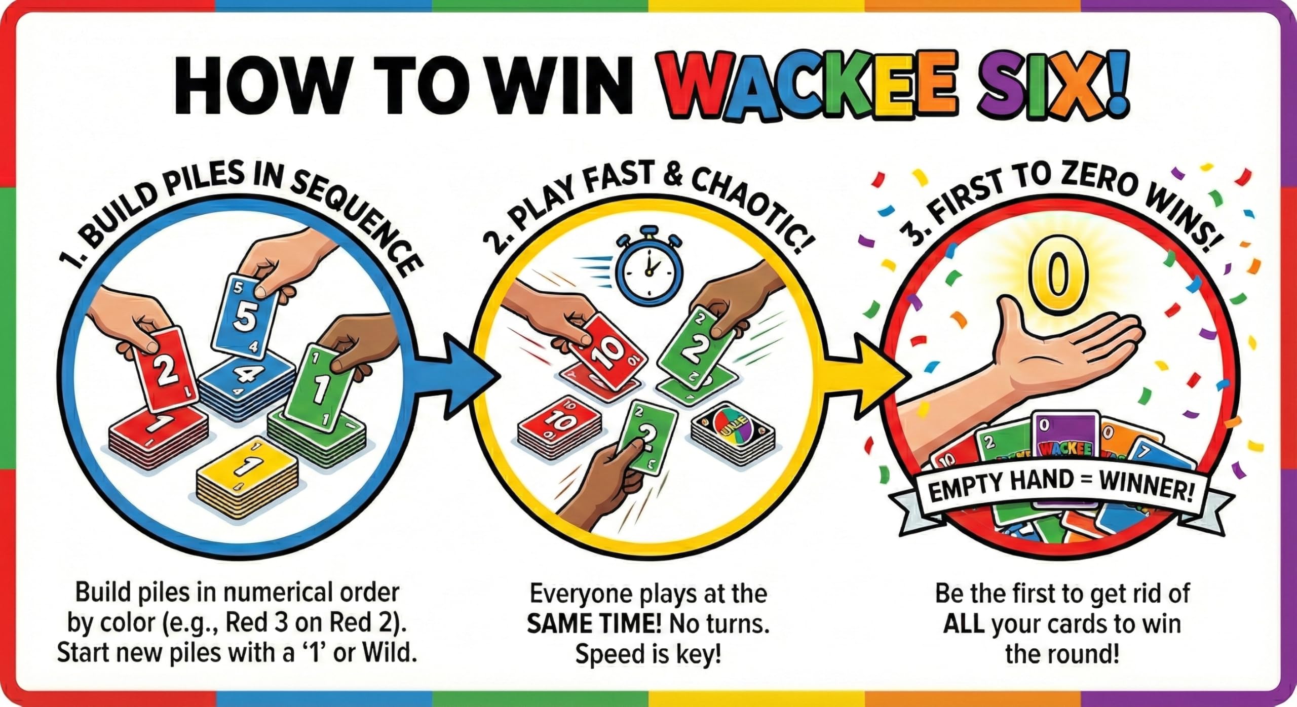 WACKEE SIX portable travel setup ready for parties and family nights