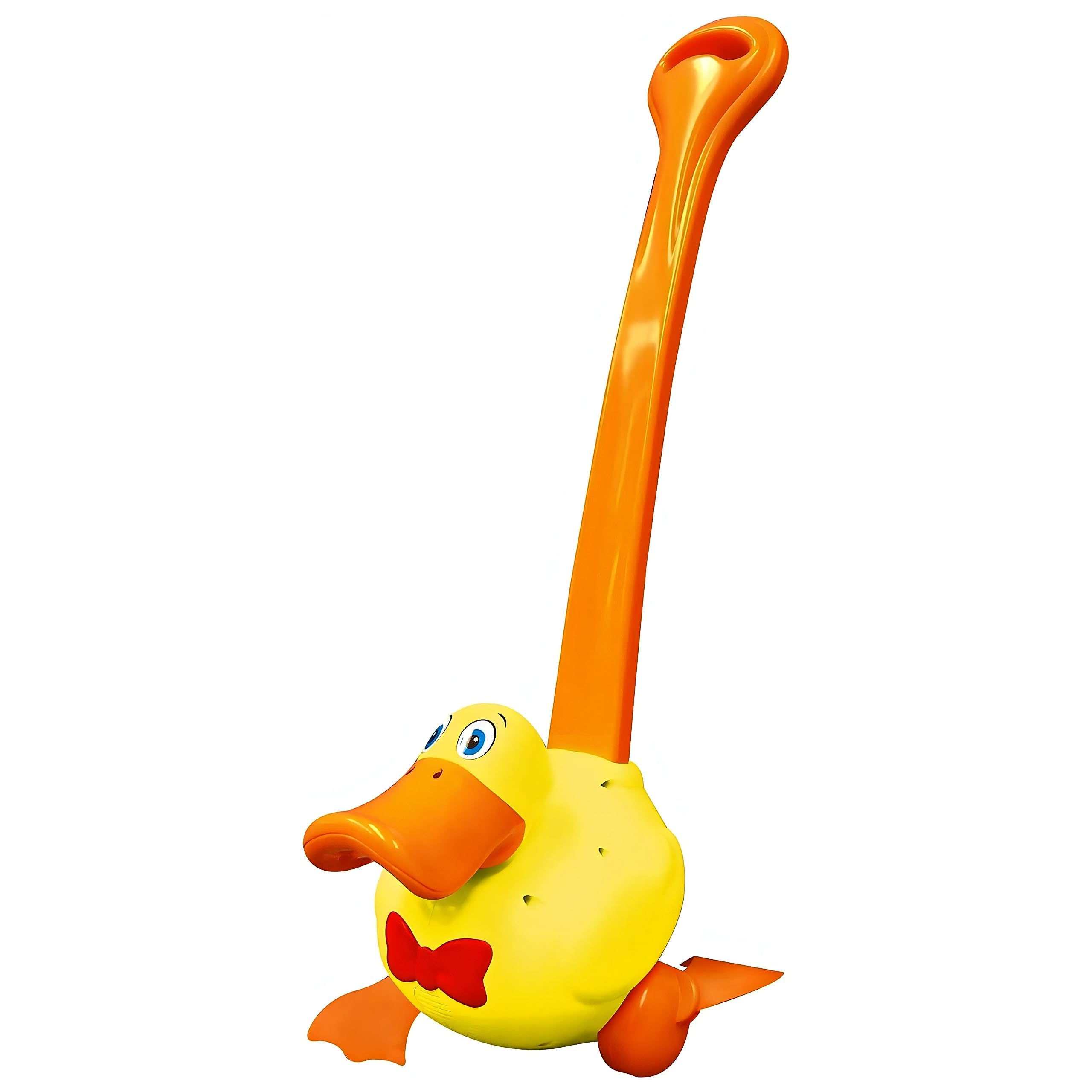 Waddles the Waddle Duck push toy with quack sounds encourages walking