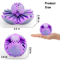 wagkew Gear Ball desk scene shows compact fidget entertainment.