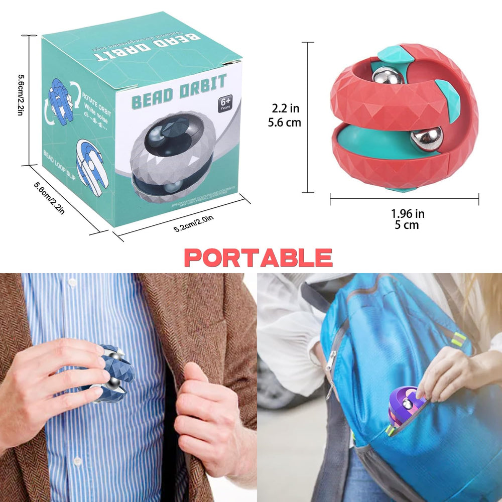 Wagkew Orbit Ball Toy safe ABS material, durable classroom toy.
