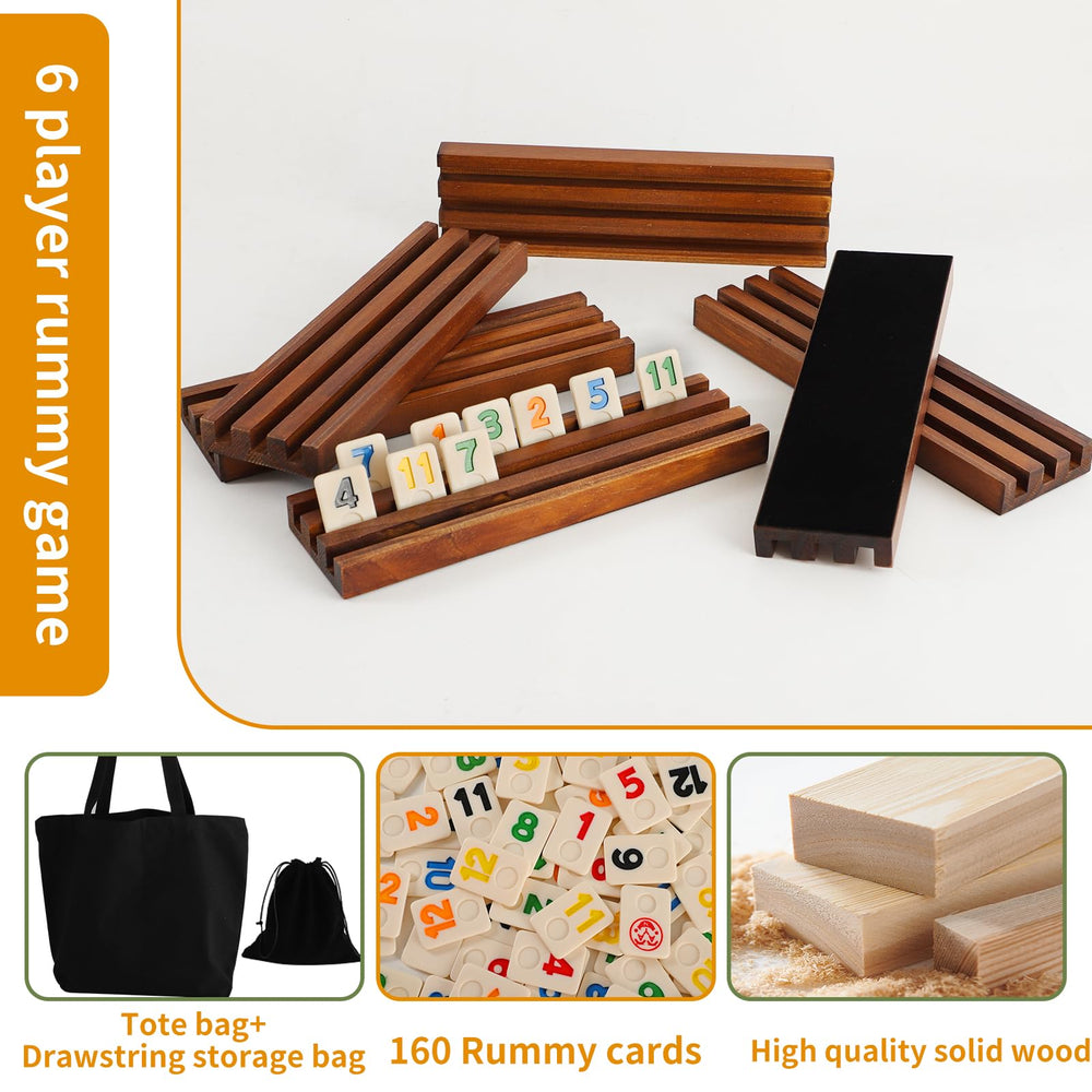 Wahartoly wooden racks offer sturdy support and quiet movement.