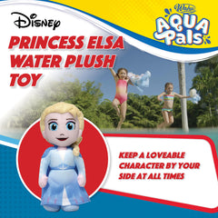 Close-up of breathable mesh fabric on Elsa plush highlighting AquaDry technology