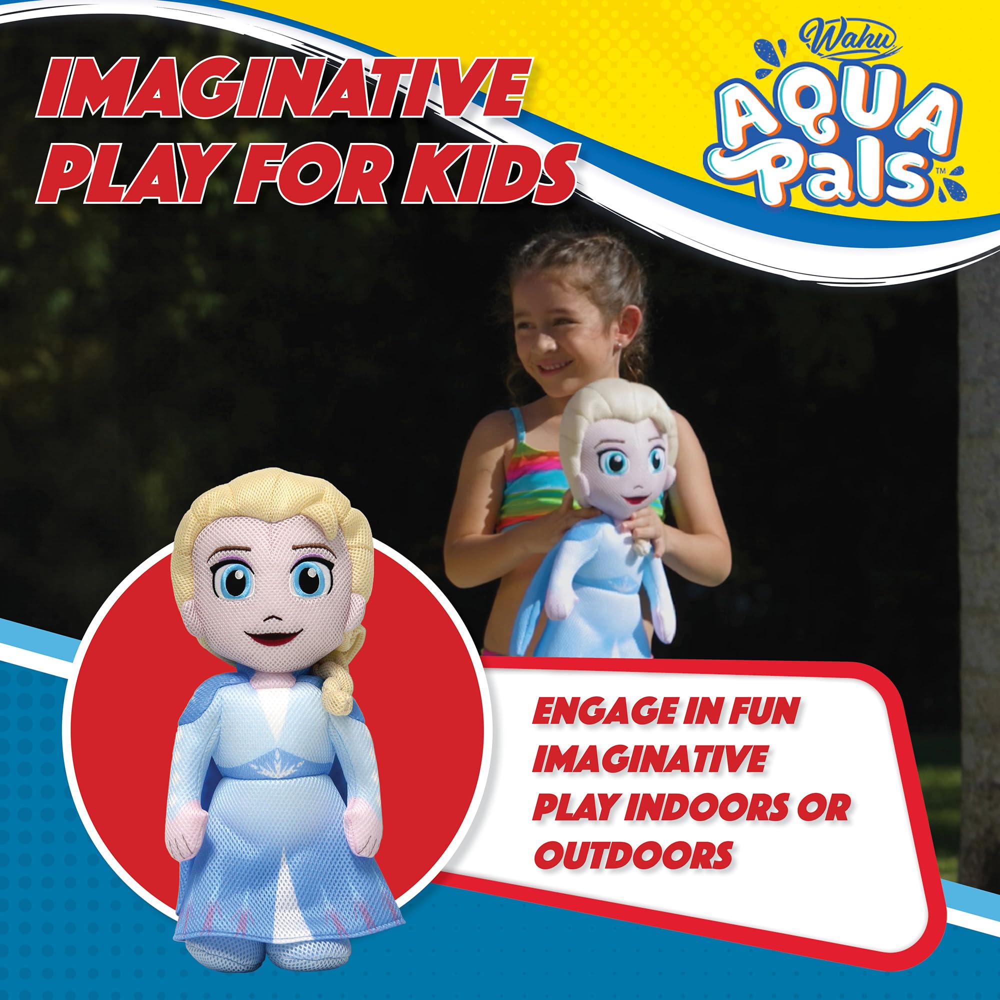 UV fade-resistant Elsa plush maintains bright look over years of play