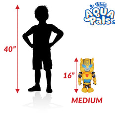 WAHU Bumblebee plush water toy standing 16 inches tall for kids