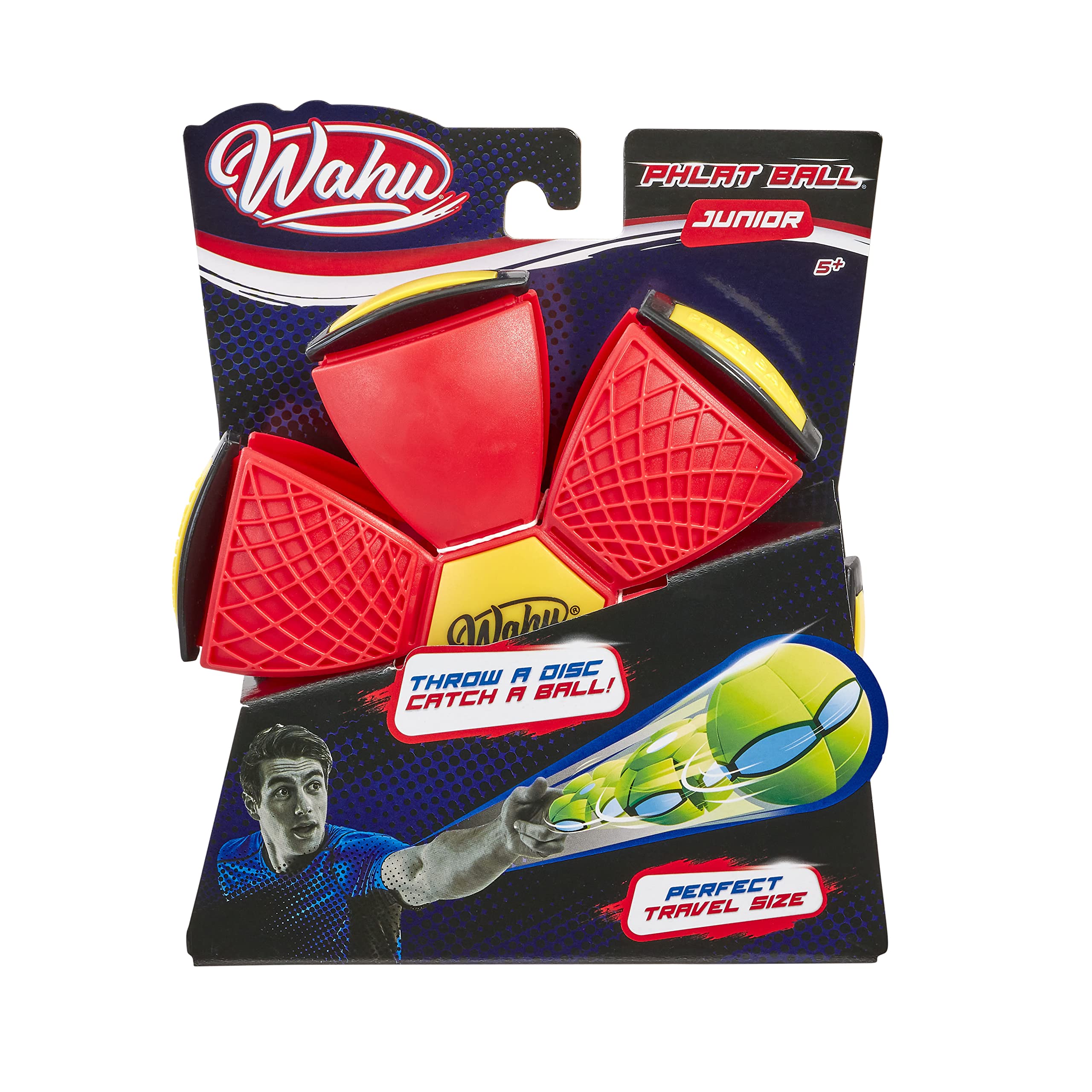 WAHU Phlat Ball Jr. transforms from disc to ball mid-play