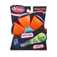 WAHU Phlat Ball Jr. travel-friendly toy in bag
