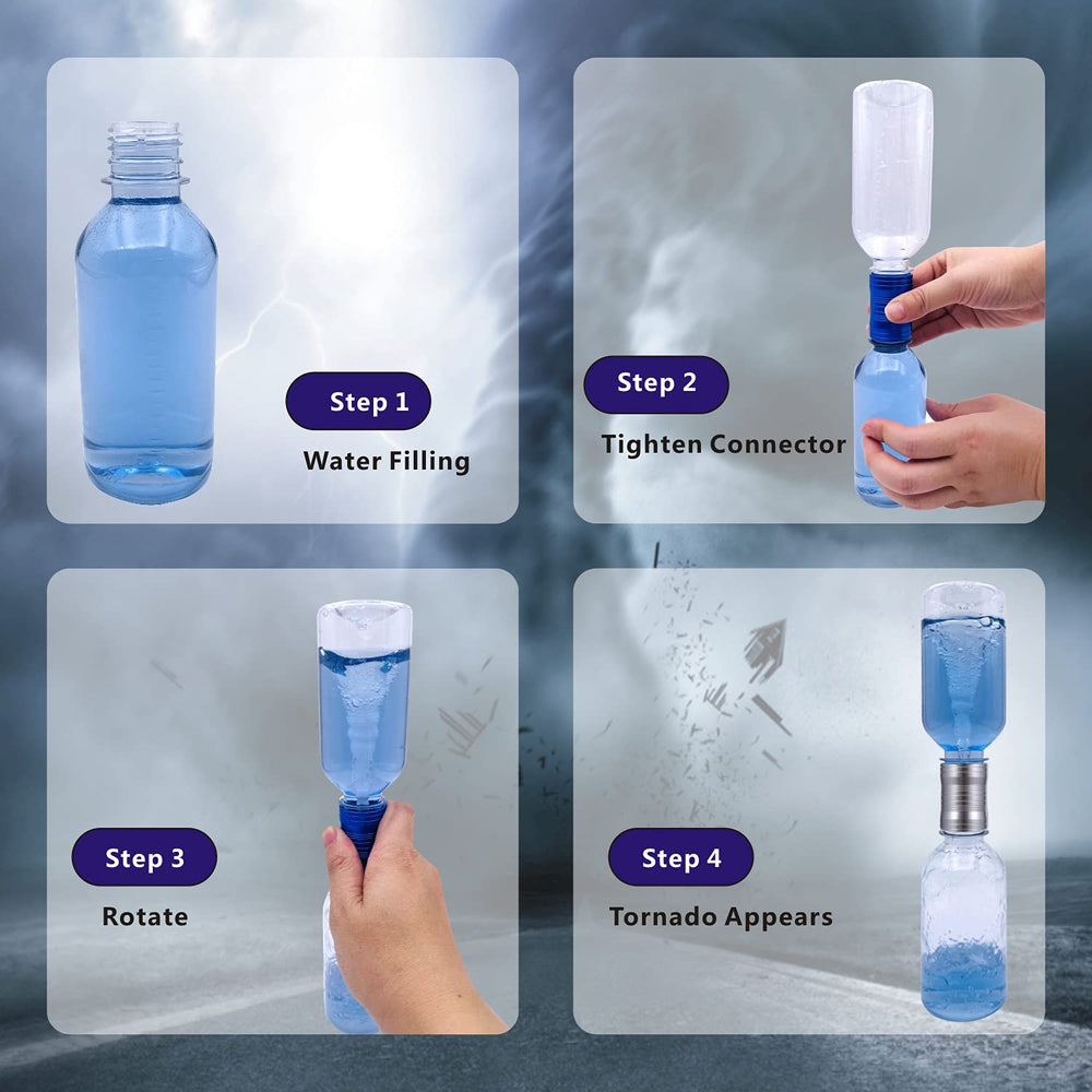 Waitahug Tornado Maker water bottle vortex in action