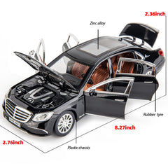 WAKAKAC 1/24 scale E300 side view highlights scratch-resistant finish
