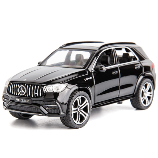 WAKAKAC AMG GLE 63S diecast body in black, ideal for durable display.