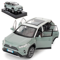 WAKAKAC RAV4 1/32 diecast with base for display or play.
