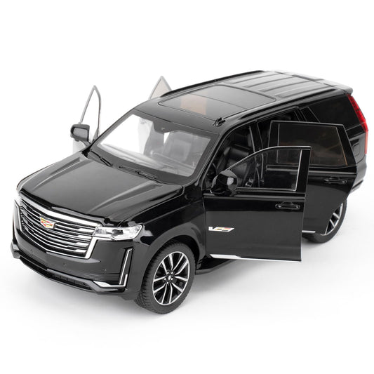 WAKAKAC toy car Escalade detail highlights premium alloy build for durable display and play.