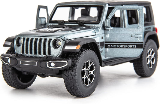 WAKAKAC Wrangler front view highlights durable zinc alloy body for kids.