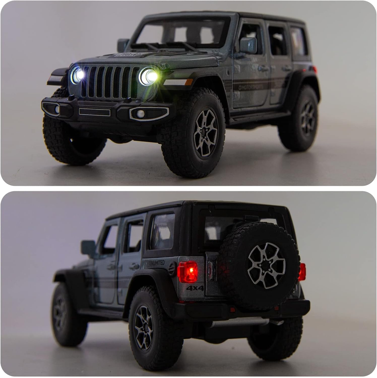 WAKAKAC Wrangler interior detail appeals to model collectors.