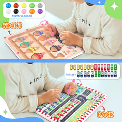 wakeInsa ice cream cone matching on magnets highlights color matching skills.