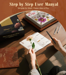 Dried flower bags from Wakhow help keep blooms ready for projects.